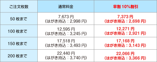 モノクロ価格表